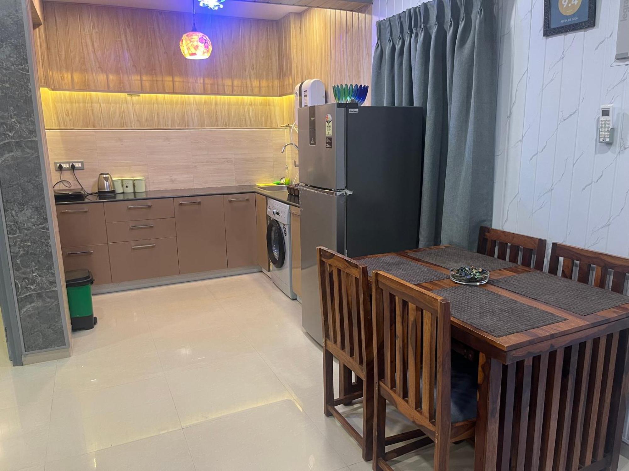 Areia De Goa, Comfort Stay Apartment Near Baga Beach Экстерьер фото